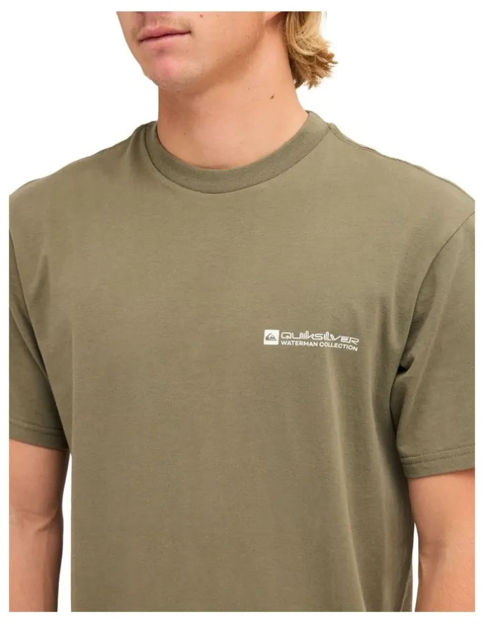 Quiksilver Core T-Shirt In Dusty Olive