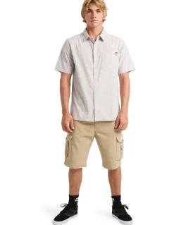 Quiksilver Critical Battle Cargo Shorts in Brown