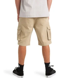 Quiksilver Critical Battle Cargo Shorts in Brown