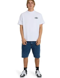 Quiksilver Critical Oversized T-Shirt White