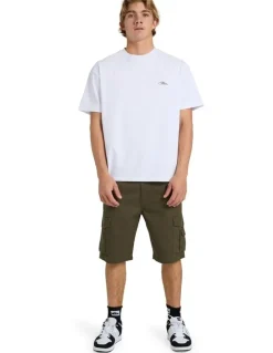 Quiksilver Crucial Battle 21 Cargo Shorts Grape Leaf