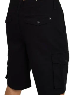 Quiksilver Crucial Battle 21 Cargo Shorts Black