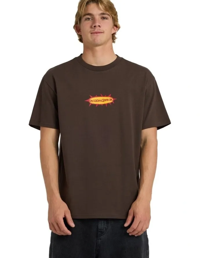 Quiksilver Drainer T-Shirt Turkish Coffee