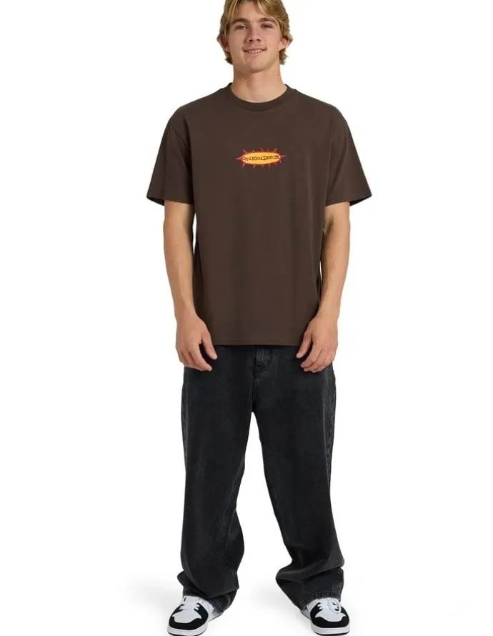 Quiksilver Drainer T-Shirt Turkish Coffee