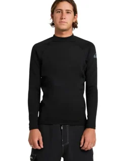 Quiksilver Everyday Heat Long Sleeve Rash Vest Black