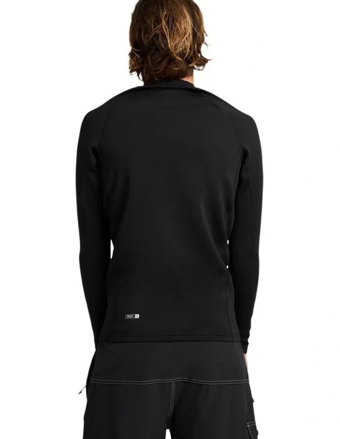 Quiksilver Everyday Heat Long Sleeve Rash Vest Black