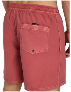 Quiksilver Everyday Surfwash 17 Volley Shorts Mineral Red