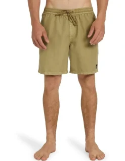 Quiksilver Everyday Surfwash 17 Volley Shorts Kelp