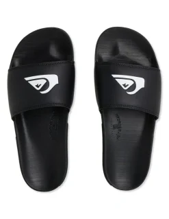 Quiksilver Odian Slides in Black