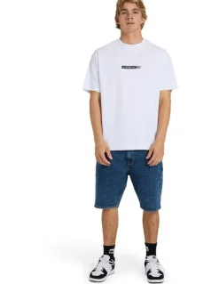 Quiksilver Omni Oversized Bar T-Shirt White