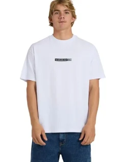 Quiksilver Omni Oversized Bar T-Shirt White