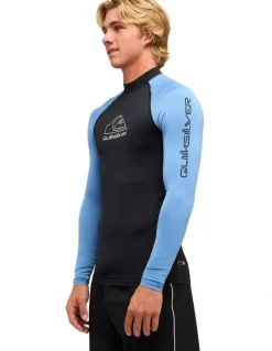 Quiksilver On Tour Long Sleeve Rash Vest Riviera
