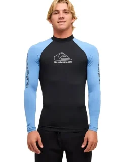Quiksilver On Tour Long Sleeve Rash Vest Riviera