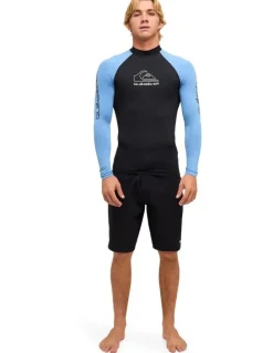 Quiksilver On Tour Long Sleeve Rash Vest Riviera