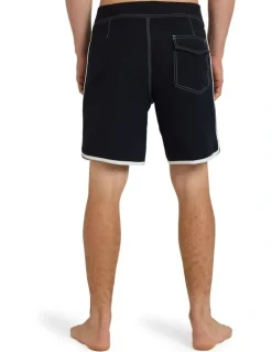 Quiksilver Original Scallop Boardshorts 18 Inch in Black