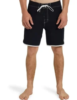 Quiksilver Original Scallop Boardshorts 18 Inch in Black