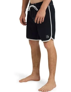 Quiksilver Original Scallop Boardshorts 18 Inch in Black