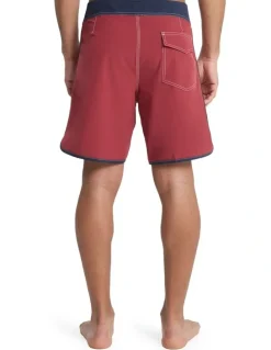 Quiksilver Original Straight Leg 18 Boardshorts Burnt Russet