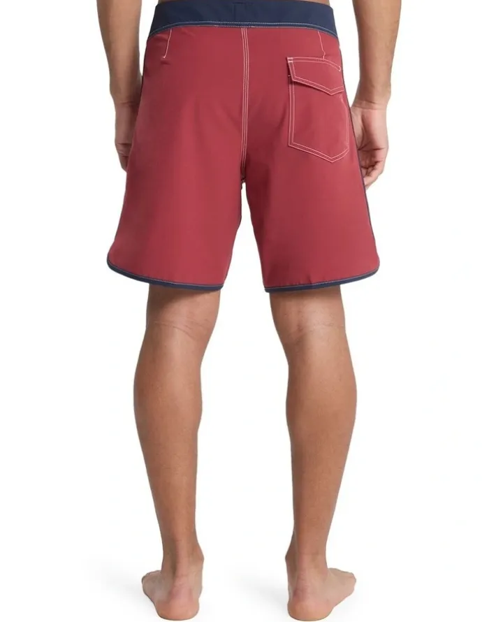 Quiksilver Original Straight Leg 18 Boardshorts Burnt Russet