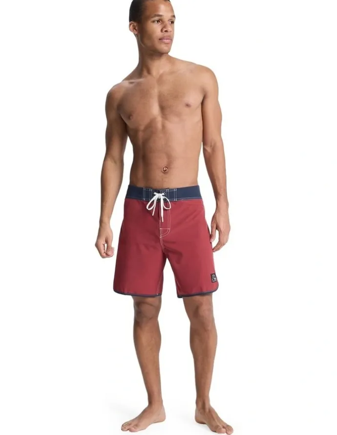 Quiksilver Original Straight Leg 18 Boardshorts Burnt Russet