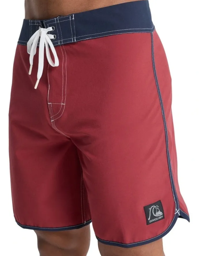 Quiksilver Original Straight Leg 18 Boardshorts Burnt Russet