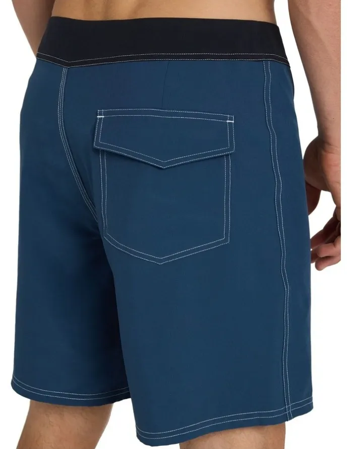 Quiksilver Original Straight 18 Boardshorts In Dark Denim