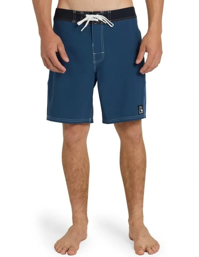 Quiksilver Original Straight 18 Boardshorts In Dark Denim