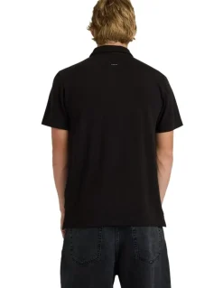 Quiksilver Pique Polo Shirt Black