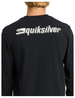 Quiksilver Reflex Long Sleeve T-shirt in Black