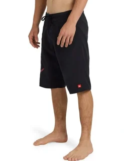 Quiksilver Scrawl 22 Boardshorts In Black