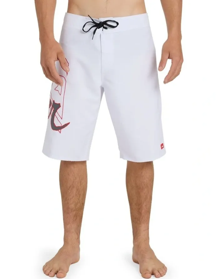 Quiksilver Scrawl 22 Boardshorts In White