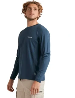 Quiksilver Sea Grass Long Sleeve Rash Vest in Assorted