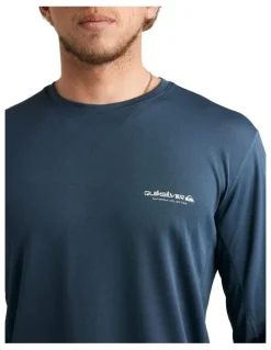Quiksilver Sea Grass Long Sleeve Rash Vest in Assorted