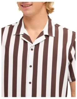 Quiksilver Sunbelt Short Sleeve Shirt Java