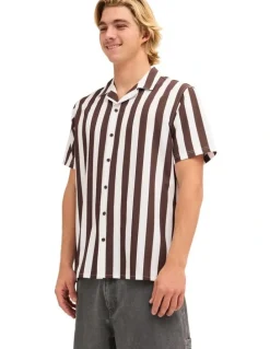 Quiksilver Sunbelt Short Sleeve Shirt Java