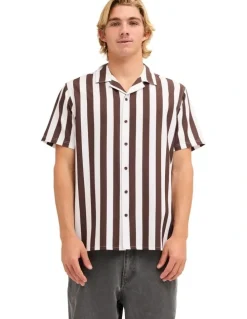 Quiksilver Sunbelt Short Sleeve Shirt Java