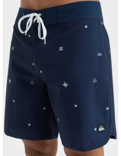 Quiksilver Surfsilk 18 Boardshorts in Navy