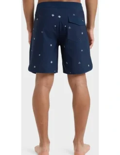 Quiksilver Surfsilk 18 Boardshorts in Navy