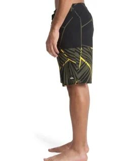 Quiksilver Surfsilk Straight 20 Boardshorts Grape Leaf Natural Block