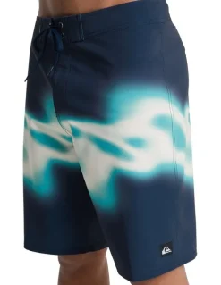 Quiksilver Surfsilk Straight 20 Boardshorts Dark Navy Thermo Stripe
