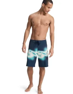 Quiksilver Surfsilk Straight 20 Boardshorts Dark Navy Thermo Stripe