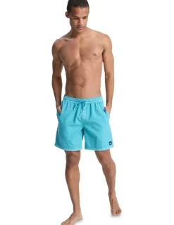 Quiksilver Surfwash 17 Inch Swim Shorts in Aqua Blue