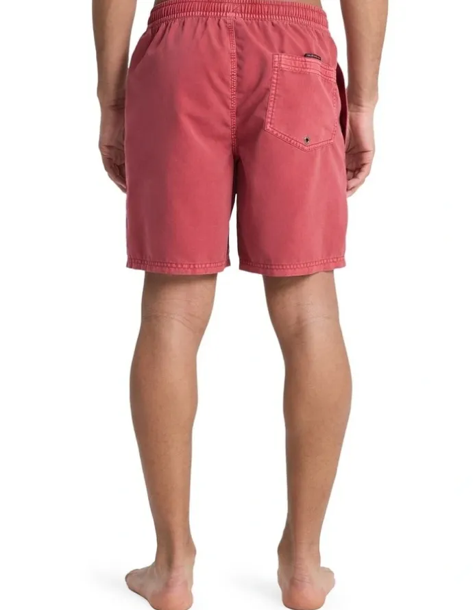 Quiksilver Surfwash 17 Swim Shorts Burnt Russet