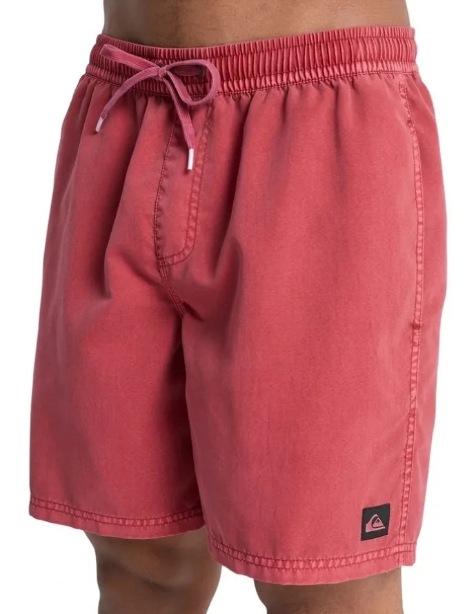 Quiksilver Surfwash 17 Swim Shorts Burnt Russet