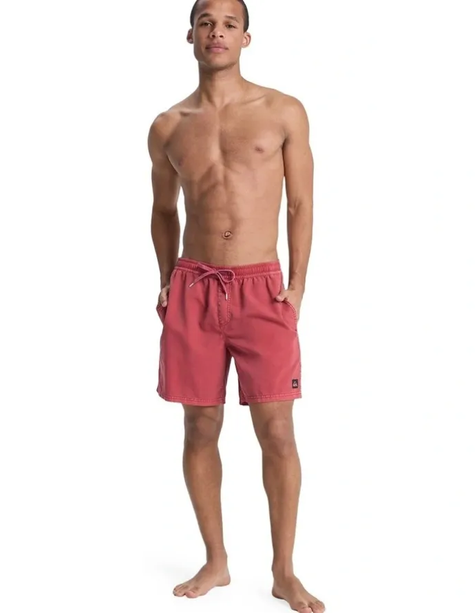 Quiksilver Surfwash 17 Swim Shorts Burnt Russet