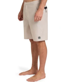 Quiksilver Suva Amphibian Hybrid Shorts 20 Inch in Grey