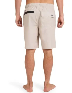 Quiksilver Suva Amphibian Hybrid Shorts 20 Inch in Grey