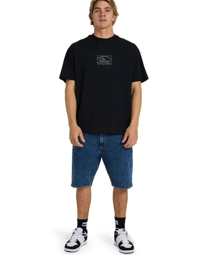 Quiksilver The Oversized Bowl T-Shirt Black