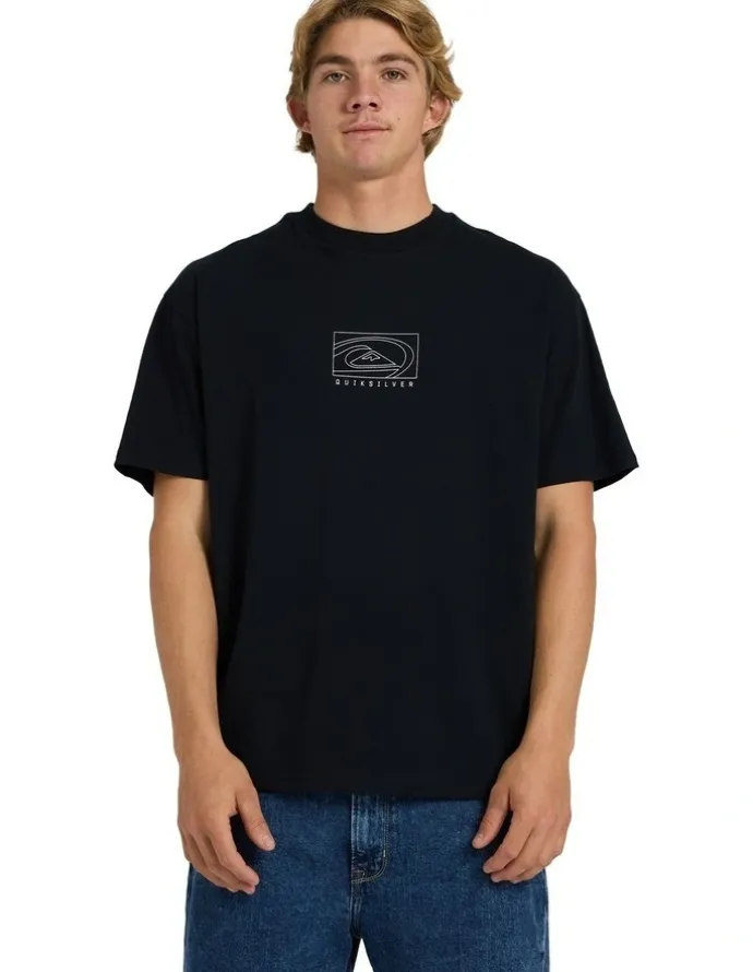 Quiksilver The Oversized Bowl T-Shirt Black