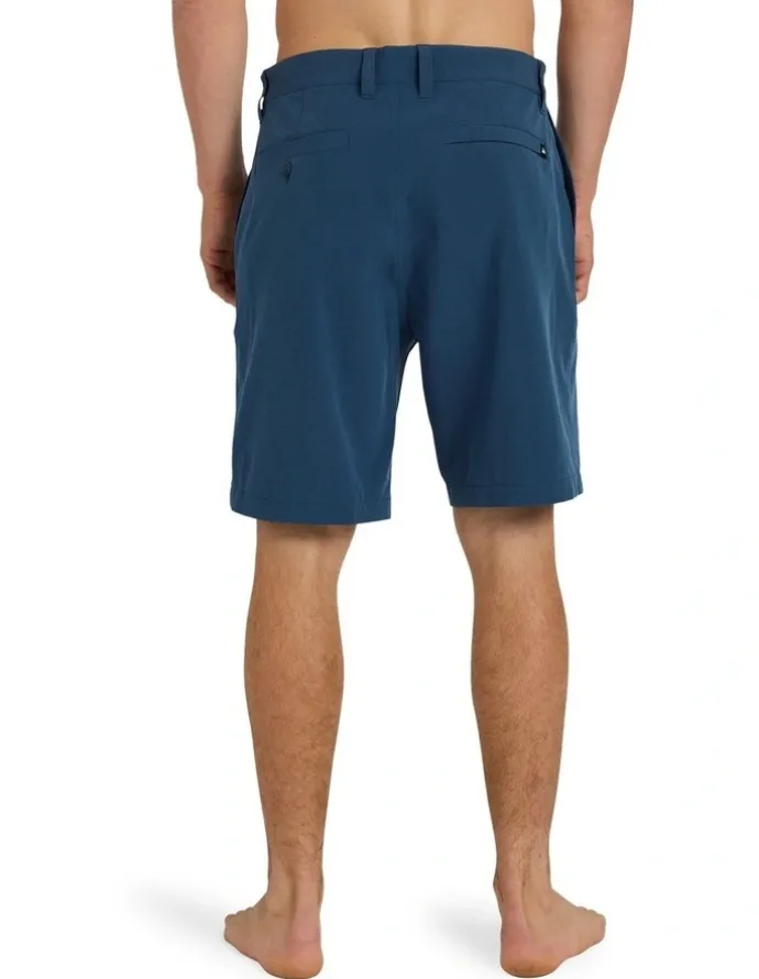 Quiksilver Union Heather Amph 19 Hybrid Shorts Dark Denim